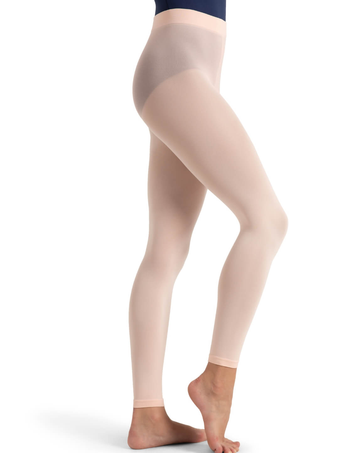 Footless Tight w Self Knit Waist Band Capezio 1917