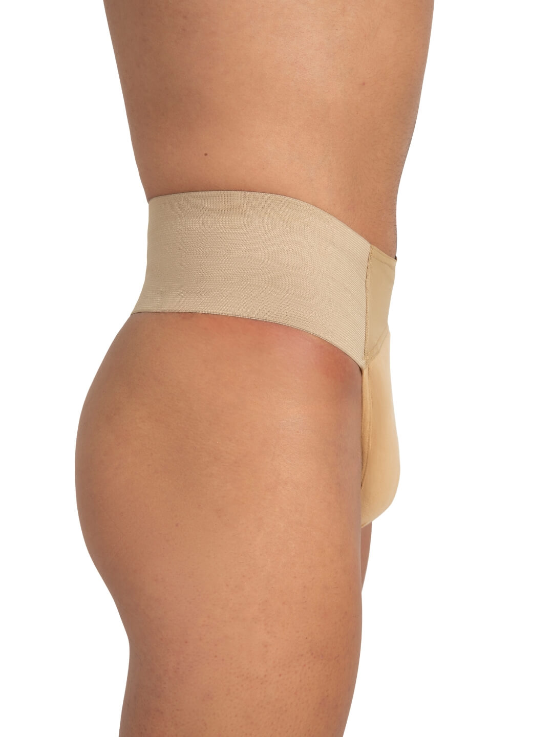 Quilted Cotton Panel Thong Dance Belt Men's Capezio N5930