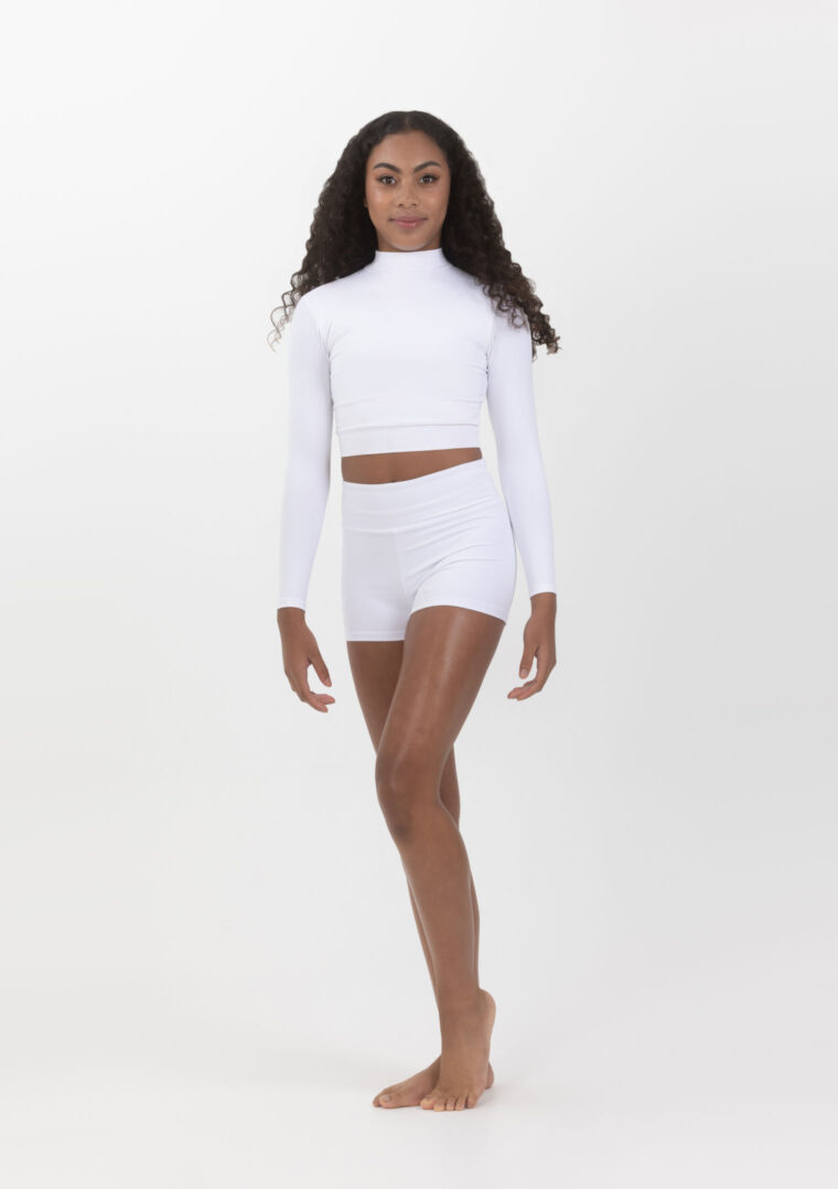 Performance Long Sleeve Crop Top Adults Studio 7 APCT02