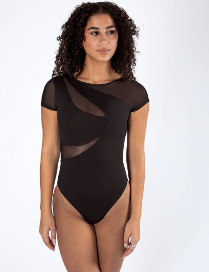 Delta Cap Sleeve Leotard Limited Edition