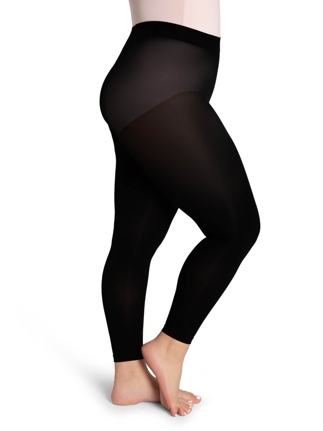 Footless Tight w Self Knit Waist Band Capezio 1917