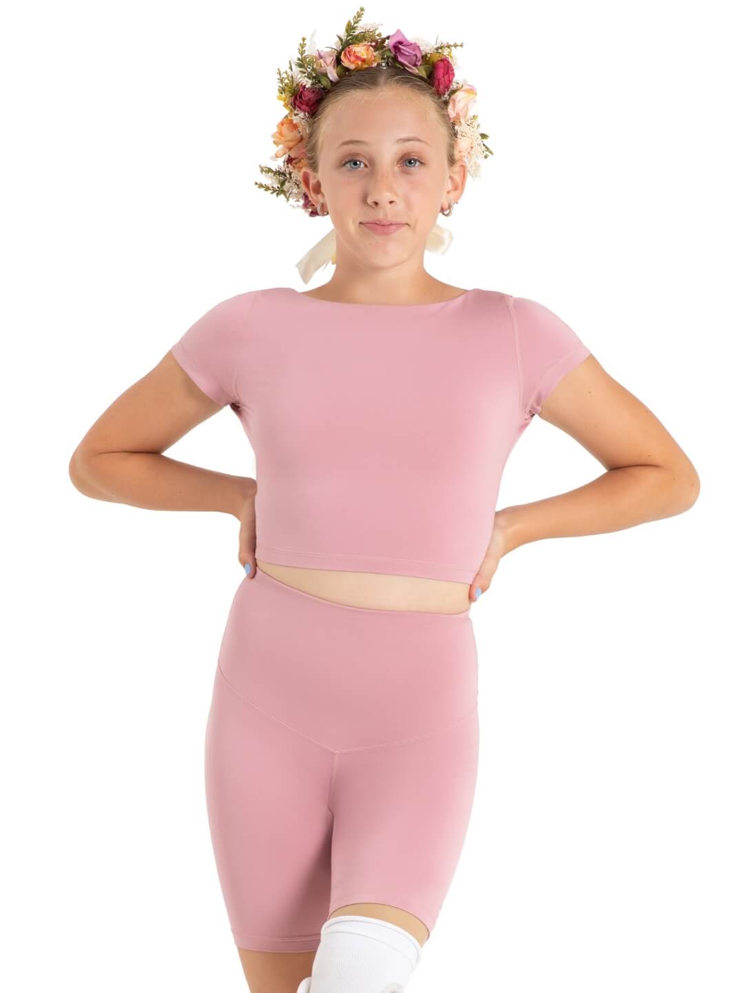 Wildflower Clover Crop Top Kids Limited Edition