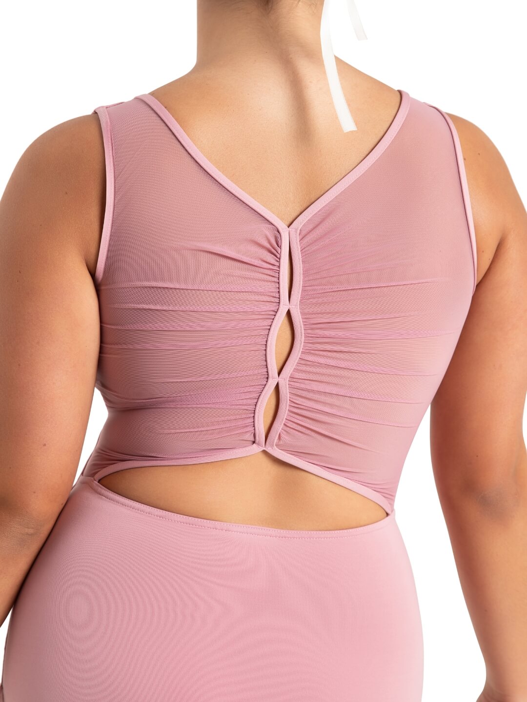 Marigold Mesh Back Leotard Capezio Limited Edition