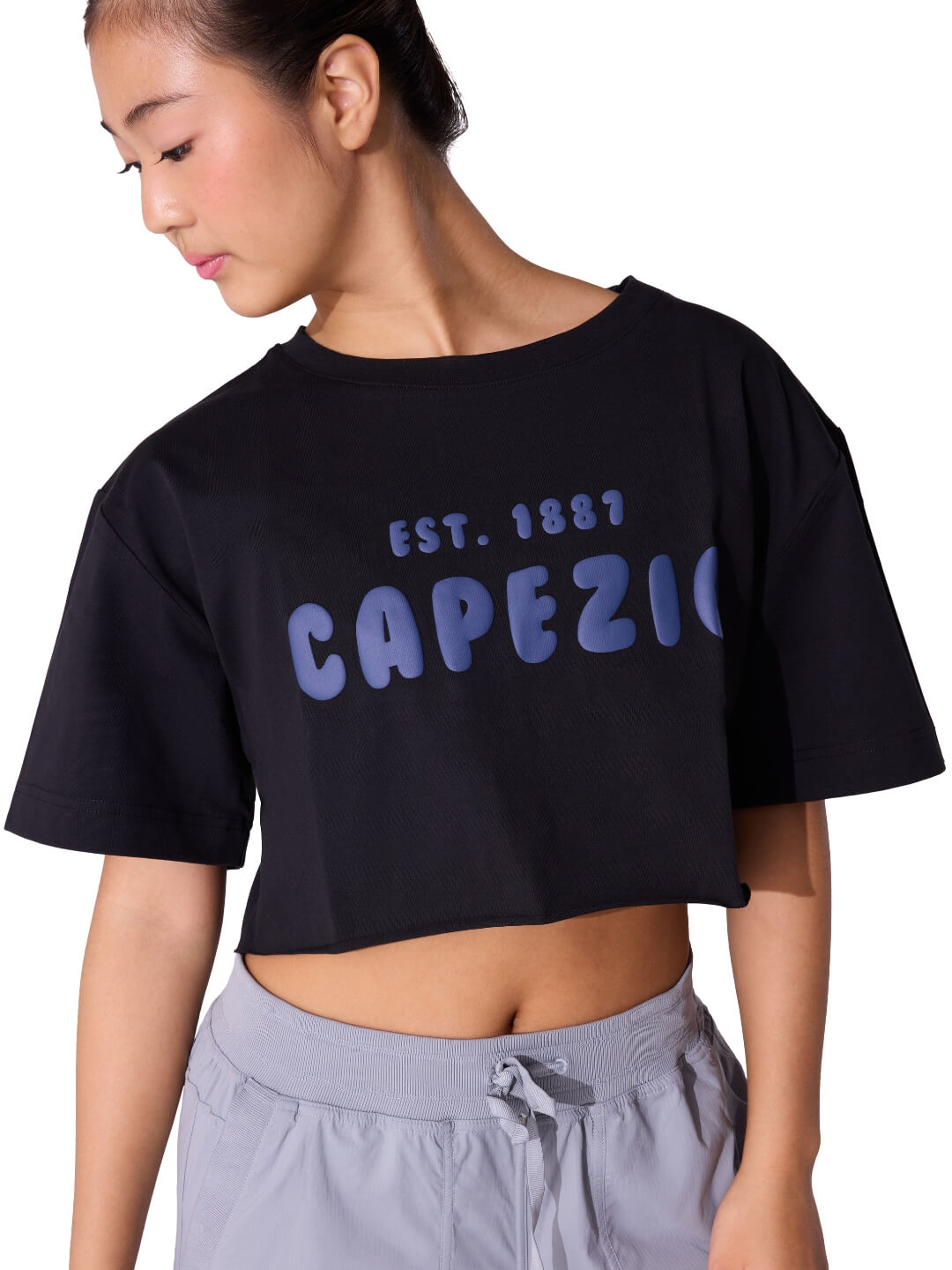 Jet Setter Essence Box Tee F12561 Capezio