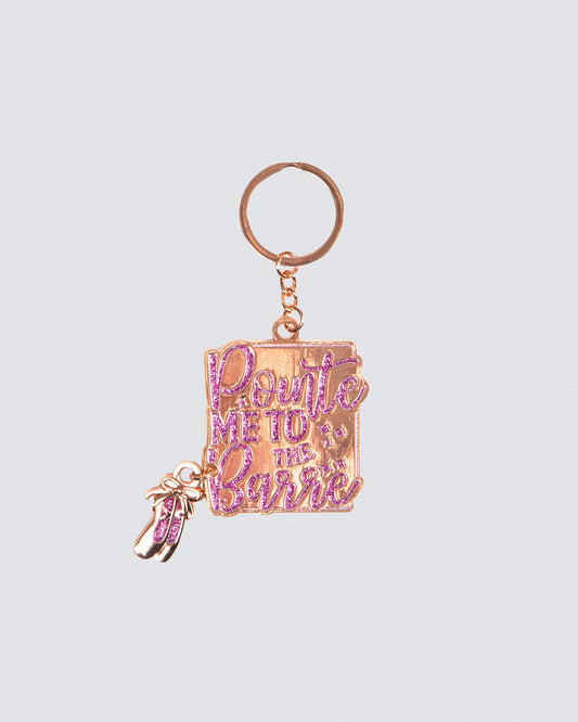 Energetiks 'Pointe me to the Barre' Keyring
