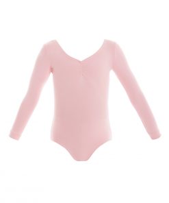 Energetiks Long Sleeve Gathered Leotard - Childs
