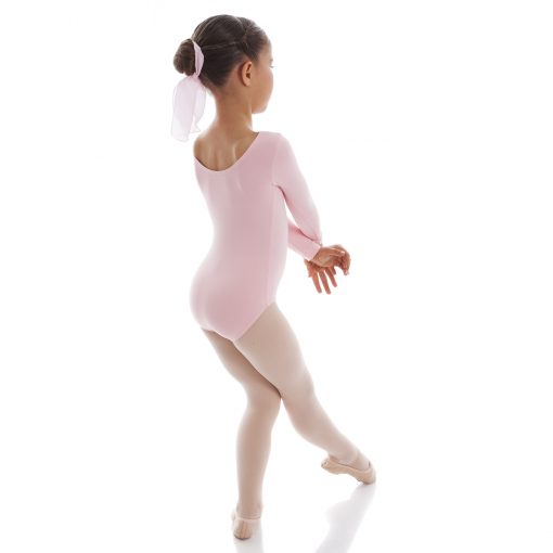 Energetiks Long Sleeve Gathered Leotard - Childs - Image 3