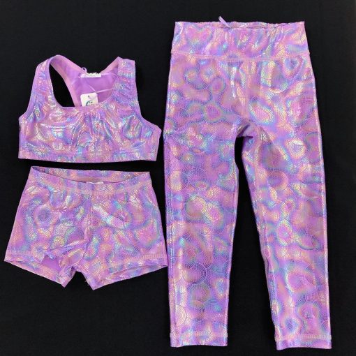 Oil Slick DanceFX Exclusive Crop Top
